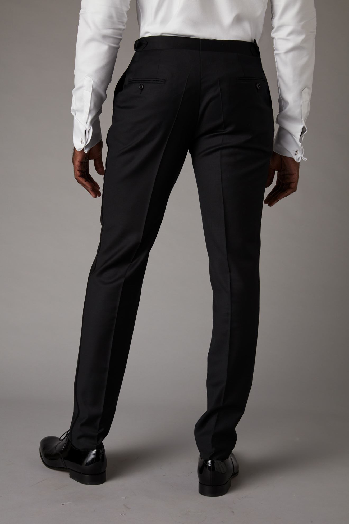Black Tux Trousers | Always Available From £100, Free Delivery | THE DROP